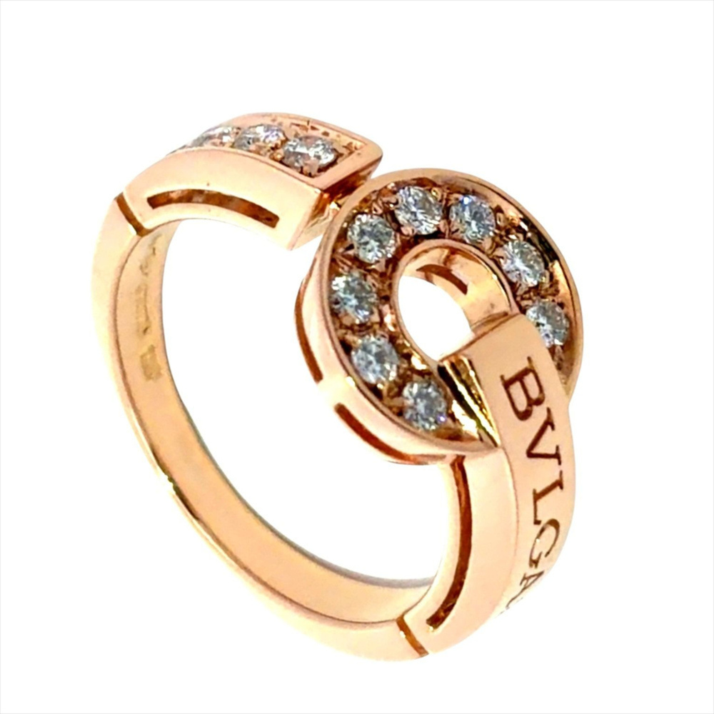 BVLGARI 18k Gold Diamond Ring
